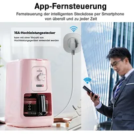 Offgridtec Smart-Home-Steckdose Weiß