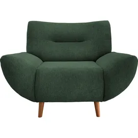 Home Affaire Polstergarnitur HOME AFFAIRE "Drago elegant und zeitlos, komfortabel, moderne Formensprache", grün (moosgrün,), H:81cm T:90cm, 100% Polyester, Sitzmöbel-Sets, als Sessel/Polsterecke erhältlich, versch. Stoffe, inkl. 2 Zierkissen, Topseller