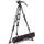 Manfrotto Nitrotech 612 Aluminium Video-Stativ mit Bodenspinne