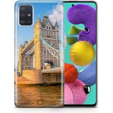König Design Handyhülle Schutzhülle für Samsung Galaxy S21 Ultra Case Cover Tasche Bumper Etuis Galaxy S21 Ultra, Motiv auswählen:Tower ...