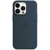 Apple iPhone 13 Pro Silikon Case mit MagSafe abyssblau