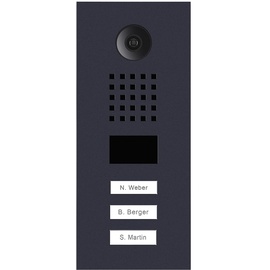 DoorBird D2103V IP-Video-Türsprechanlage LAN Außeneinheit Edelstahl, RAL 7016 (seidenmatt)