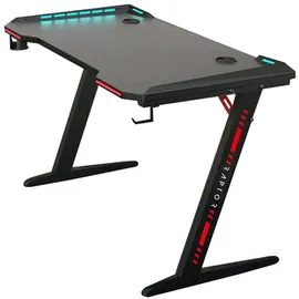 Raptor Gaming GT100 Gaming-Tisch Schwarz PC / PS4
