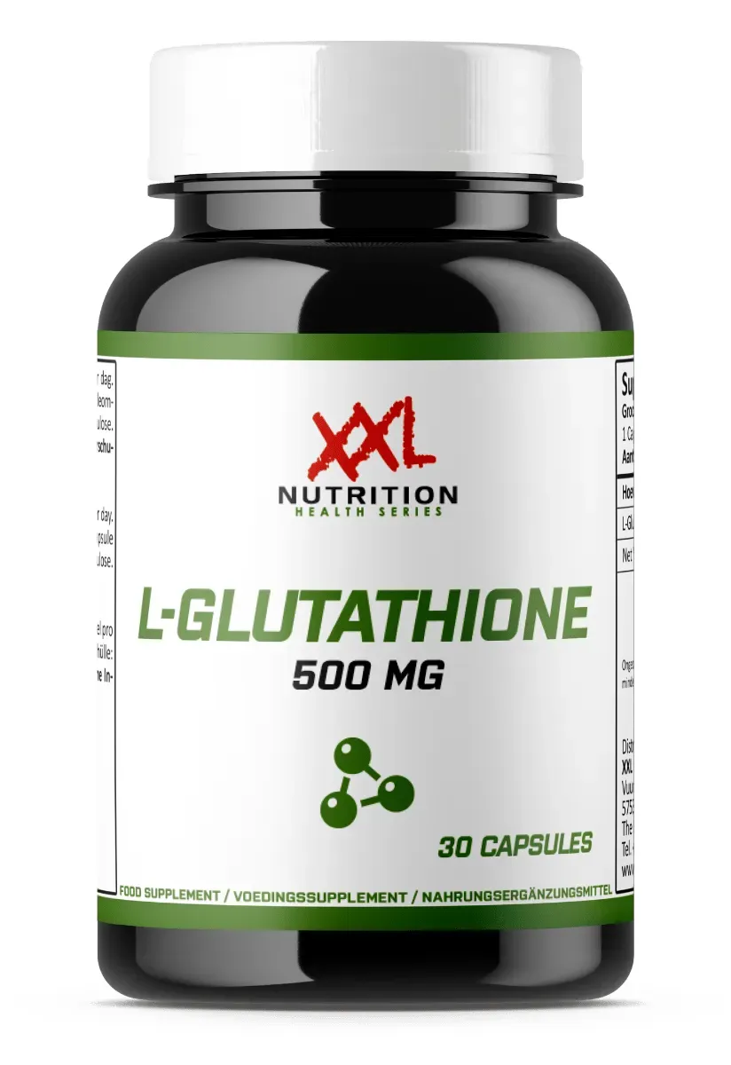 L-Glutathion - 500 mg - 30 Kapseln - XXL Nutrition