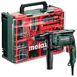 Metabo SB 650 Set Schlagbohrmaschine 650 W 10 Nm + Zubehör Set 600742710