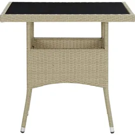 vidaXL Garten-Essgruppe 5-tlg. beige 3058320