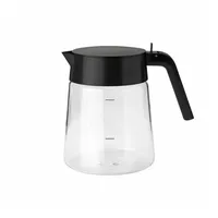 Stelton Nohr 1200 ml Glas Schwarz