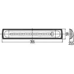 HELLA Innenraumleuchte 1x Innenraum 2JA007373 301