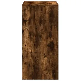 vidaXL Bartisch Räuchereiche 51 x 50 x 103,5 cm Braun