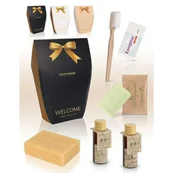 Amenities- Hygieneset Bio Luxury brand (3 verschiedene Packungen) - 40 Stück