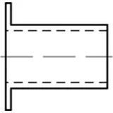 Dubo Dorned KORREX-Isolierhülsen aus Kunstoff weiß f. M 6 Länge 15 S