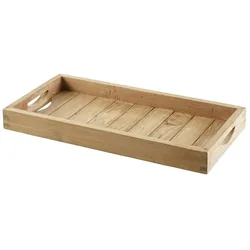 Diamond Garden Tablett KARLSTAD 80 x 40 cm, Recycled Teak