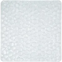Spirella Duschmatte antibakteriell rutschfest mit Saugnäpfen - Bionic Clear - ca. 55 x 55 cm