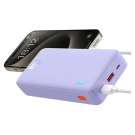 Baseus Airpow PPAP20K, Lithium Polymer (LiPo), 20000 mAh, Violett