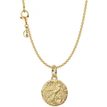 Pandora Kette mit Anhänger Schwalbe Gold