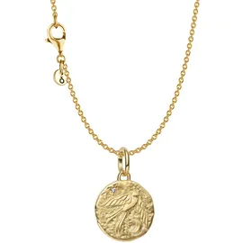 Pandora Kette mit Anhänger Schwalbe Gold