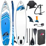 F2 AXXIS 12'2" Combo HELLBLAU Aufblasbares Stand Up Paddle Board | 372 x 86 x 15 cm