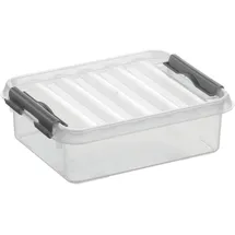 SUNWARE Aufbewahrungsbox Q-line 1 Liter transparent