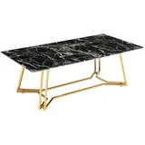 SalesFever Couchtisch, 110 x 60 cm - schwarz