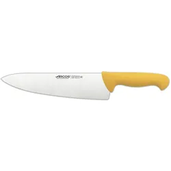 Arcos Serie 2900 - Kochmesser - Klinge Nitrum Edelstahl 250 mm - HandGriff Polypropylen Farbe Gelb