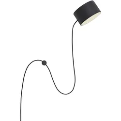 Muuto - Post LED-Wandleuchte, schwarz