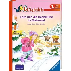 RAVENSBURGER 36143 Lara und die freche Elfe im Winterwald