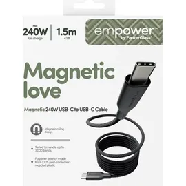 Panzer Glass USB-C auf USB-C 1,5 m Schwarz