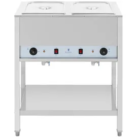 Royal Catering Bain Marie 1265 W 2 x GN 1/1 mit Unterbau -