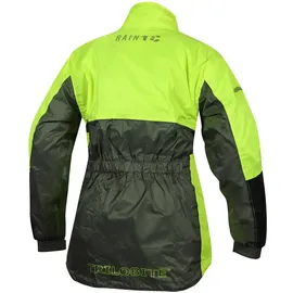Trilobite Raintec Damen Regenjacke schwarz/grün,