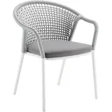 Solpuri Stapelsessel Jooy - weiß / white grey standard 072 - anthracite