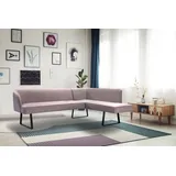 exxpo - sofa fashion »Americano«, mit Keder und Metallfüßen, Bezug in verschiedenen Qualitäten