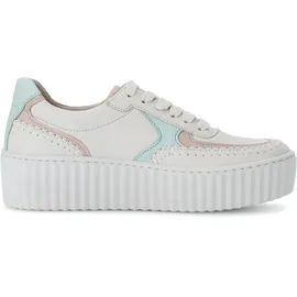 Gabor Leder-Sneakers in Weiß - 40