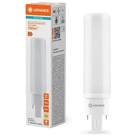 LEDVANCE Dulux D/E 7W/830 G24q-2 warmweiß 3000K