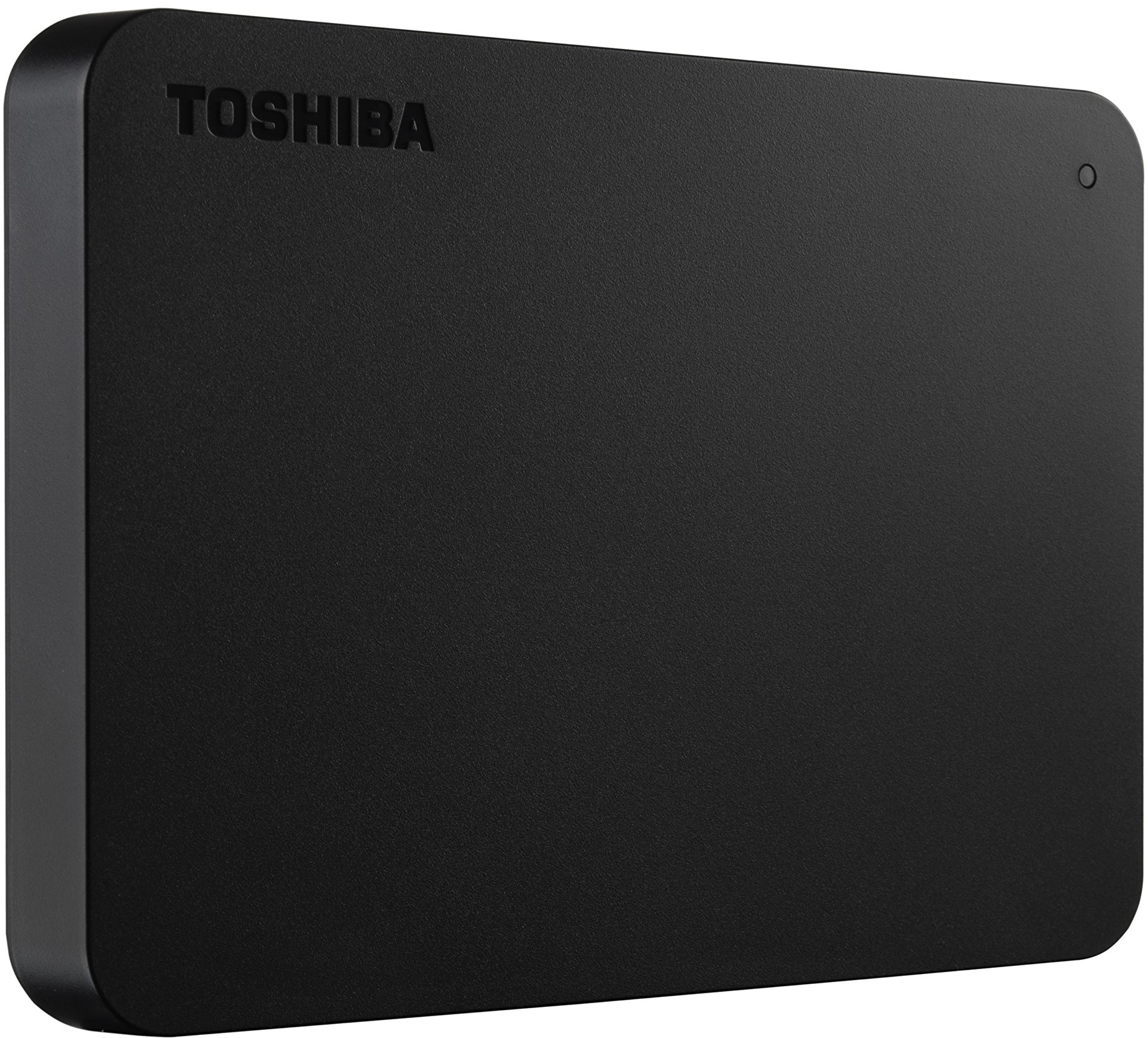 Toshiba Canvio Basics USB-C 1 TB Festplatte, schwarz, extern, Micro-USB-B 3.2