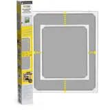 EasyMaxx Teleskop Insektenschutzgitter 80 x 100 cm Weiß