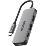 Sitecom USB-C-auf-USB-A- oder -USB-C-Hub