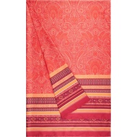 BASSETTI MASER Foulard aus 100% Baumwolle in der Farbe Geranienrot R1, Maße: 180x270 cm - 9328429