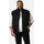 Men Plus Steppweste Schwarz 4XL