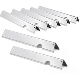 Criditpid 66033 Flavorizer Bars für Weber Genesis II E-410 S-410 E-415 E-435 S-435, Genesis II LX E-440, Genesis II/LX 400 Series, 17 Zoll Edelstahl Flavor Bars Grillteile für Weber 66797, 7 Stück