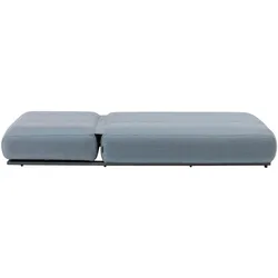 KETTLER EGO Sonnenliege, gepolstert, 90x33x213 cm, Aluminium, Blau