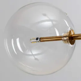 Kosilum – Design-Hängeleuchte mit mehreren Glaskugeln – Osam