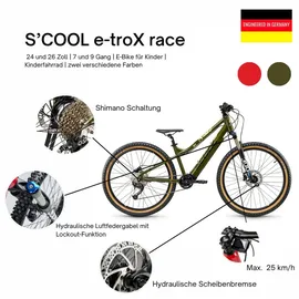 S'cool e-troX race 24 9-S Kids