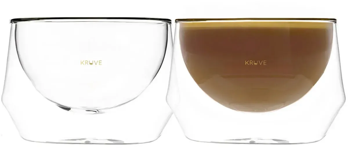 KRUVE | IMAGINE GLASS SET | Latte | 2 Gläser im Set