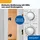 Exquisit MW 802 G silber