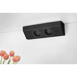 THEBO Mehrfachsteckdose ST 3081/200 Schwarz