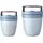 Mepal Lunchpot mini + regular blau 2 x 2,0 cm 0,12 l