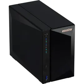 ASUSTOR AS3302T v2 Drivestor 2 PRO Gen 2 NAS System 2-Bay  Leergehäuse schwarz