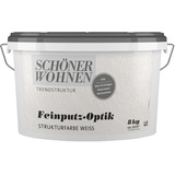 SCHÖNER WOHNEN Feinputz-Optik fein Weiß 8 kg