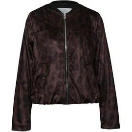 street one studio Damen, Gemusterter Velours Blouson - 36