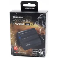 SAMSUNG MU-PE1T0S/WW Portable SSD T7 Shield 1 TB Black